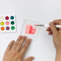 Watercolor Paint By Number Farm House-6