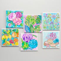 Watercolor Paint By Number Farm House-8