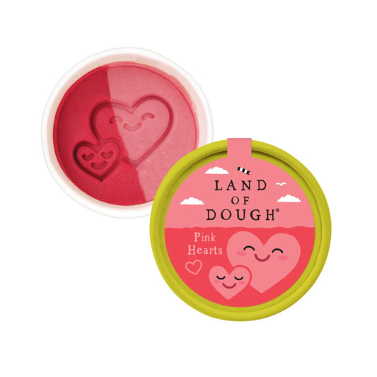 Pink Hearts Land of Dough-1