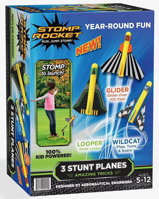 Stomp Rocket Stunt Plane