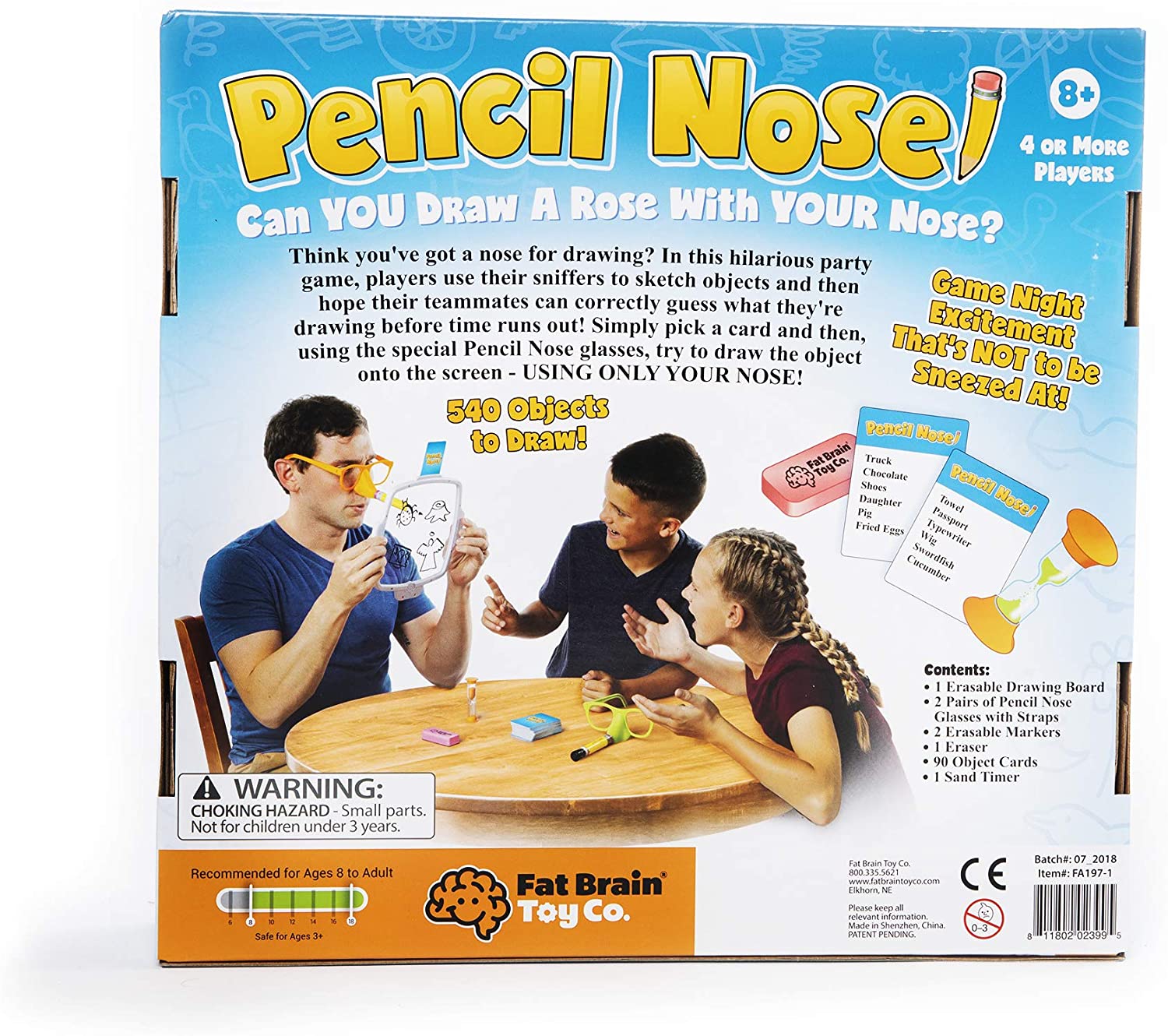Pencil Nose Game-4
