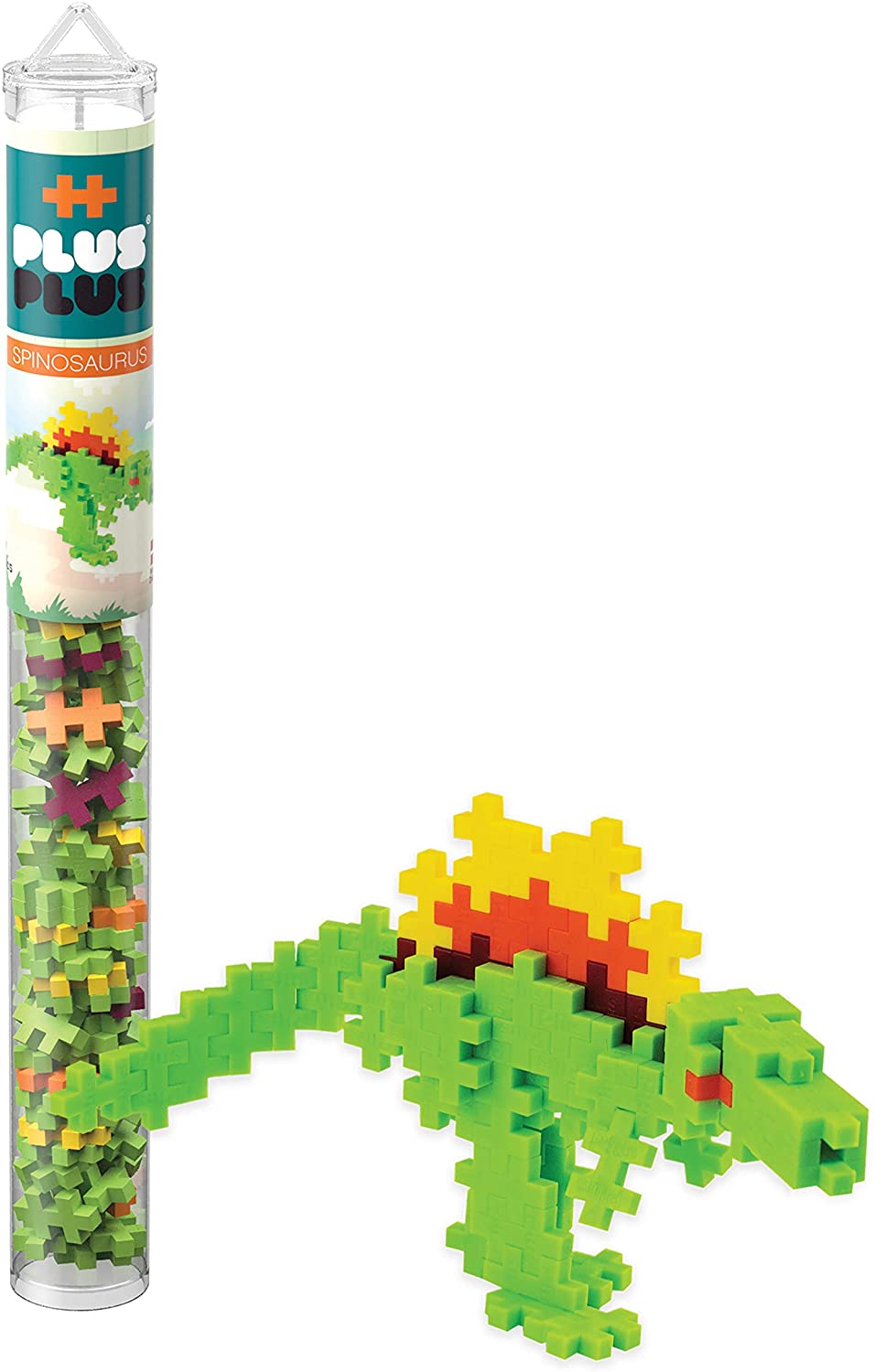 Plus Plus Tube Spinosaurus-4