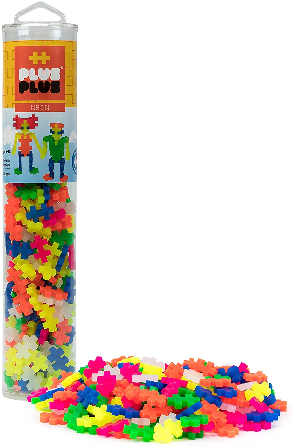 Plus Plus Tube Neon 240 Piece-2