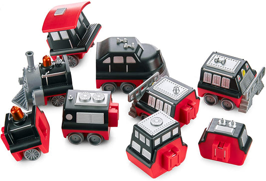 Mix Match Vehicles Trains-1