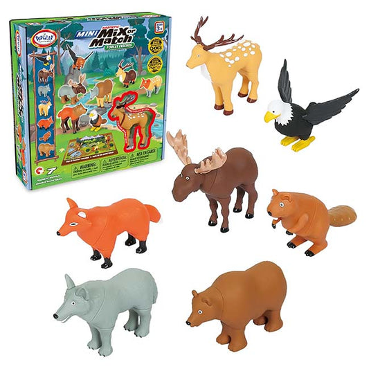 Mini Mix or Match Forest Animals