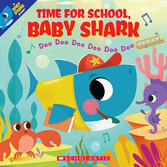 Time for School Bby Shark-1