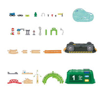 Portable Train Station Set