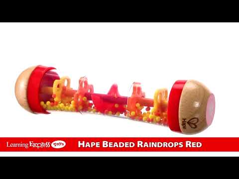 Beaded Raindrop Red