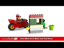 Iron Man with Bike and Th