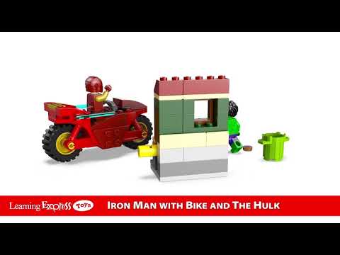 Iron Man with Bike and Th