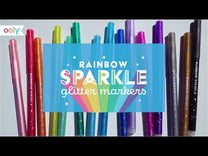 Rainbow Sparkle Markers
