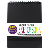 Diy Sketchbook Large Blk-1