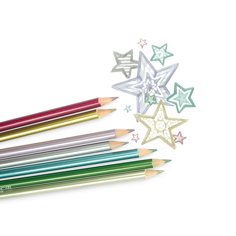 Metallic Colored Pencil-2