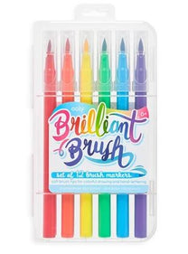 Brilliant Brush Markers