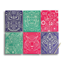Foil Art Kits Geo Animals-2