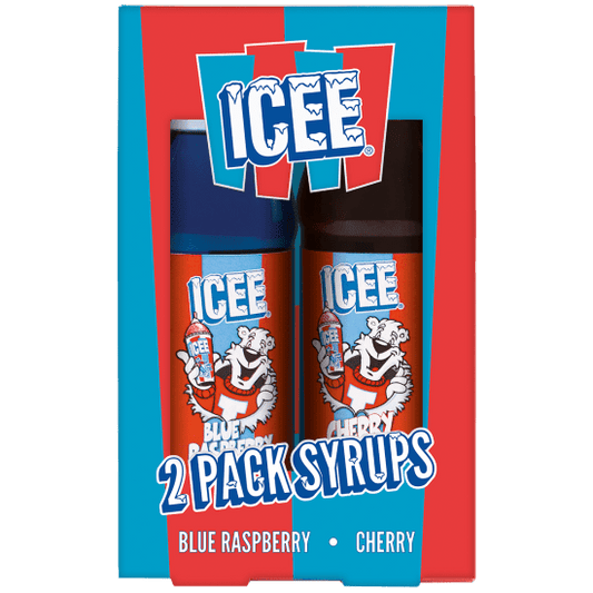 Icee Syrup 2 Pack Set