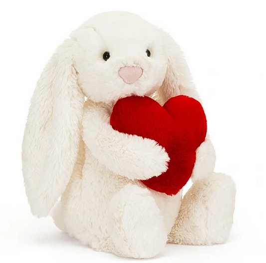 Red Love Heart Bunny Litt