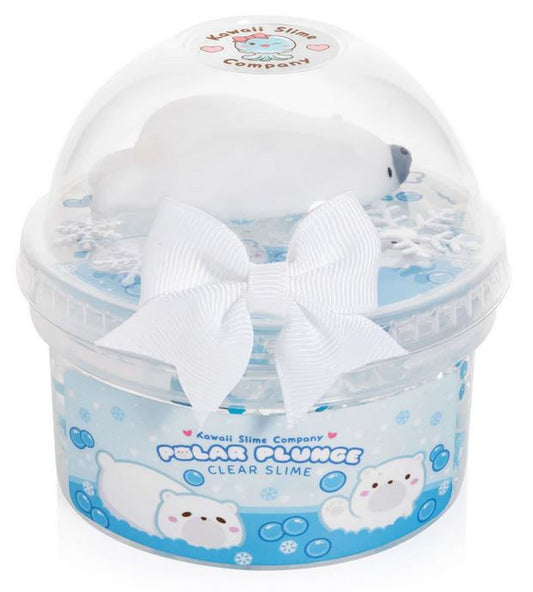 Kawaii Polar Bear Plunge Slime-1