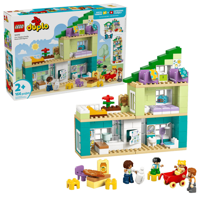 3 in 1 Moden Family House-1