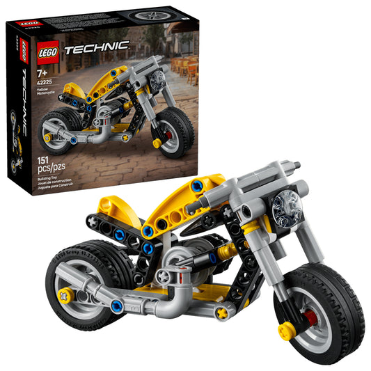 Yellow Motorcycle-1