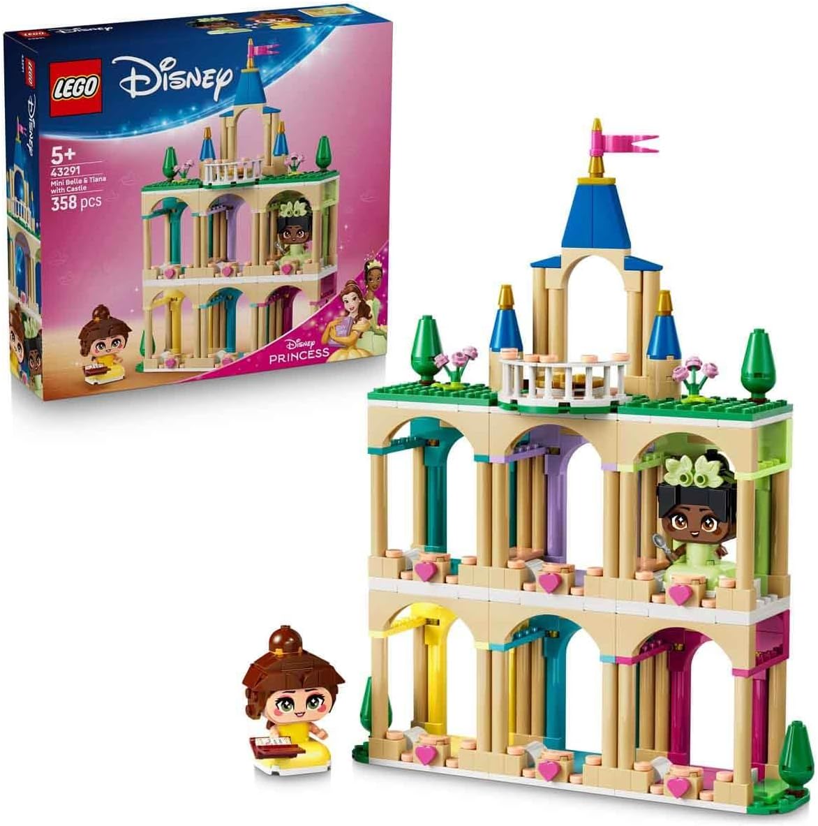 Mini Belle & Tiana Castle-1