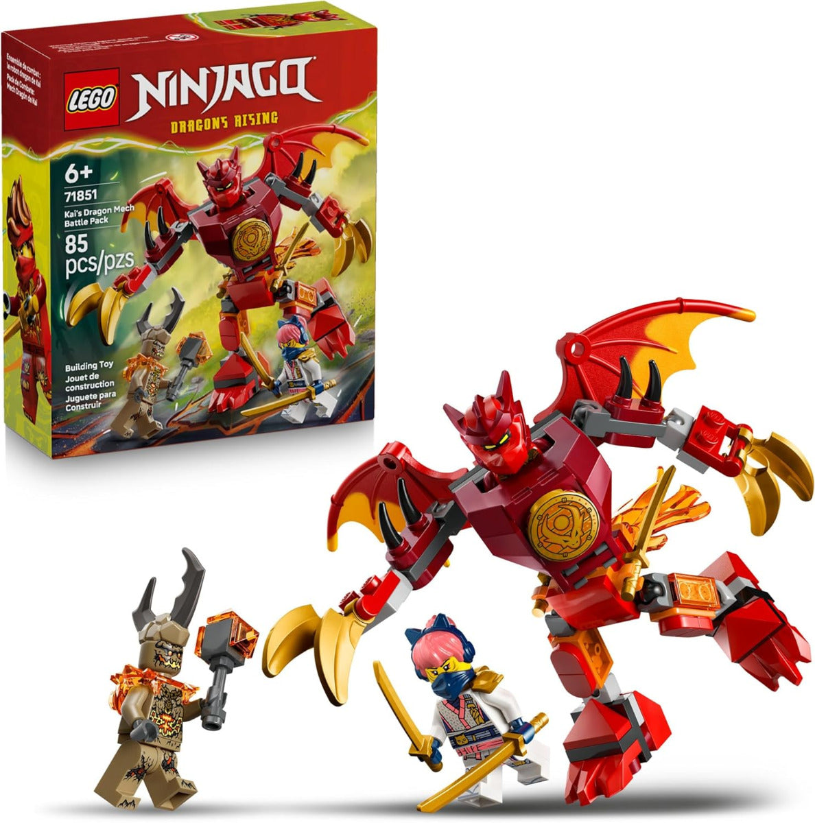 Kais Dragon Mech Battle-1