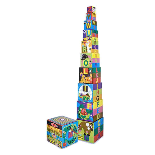 Alphabet Nest Stack Block-1