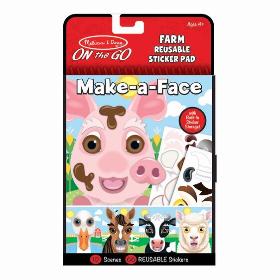 Reusable Stickers Farm-1