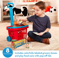 Rolling Grocery Basket