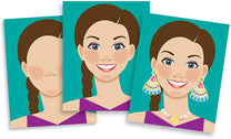Make a Face Sticker Pad