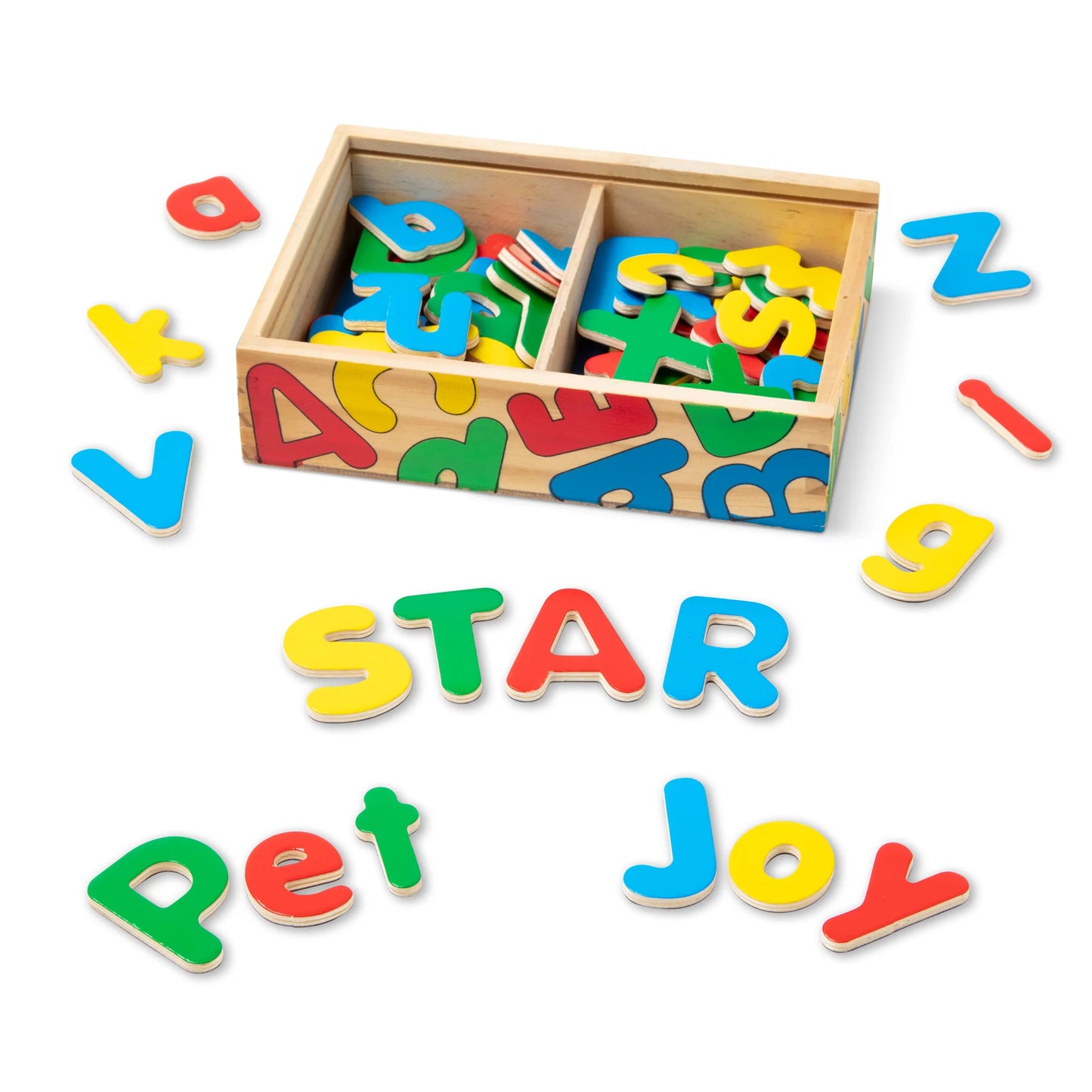 Magnetic Wooden Alphabet-1