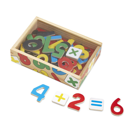 Magnetic Wooden Numbers-1