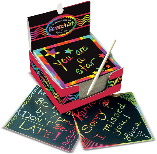 Rainbow Mini Scratch Art-1