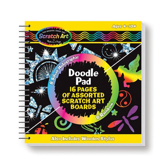 Scratch Art Doodle Pad-1