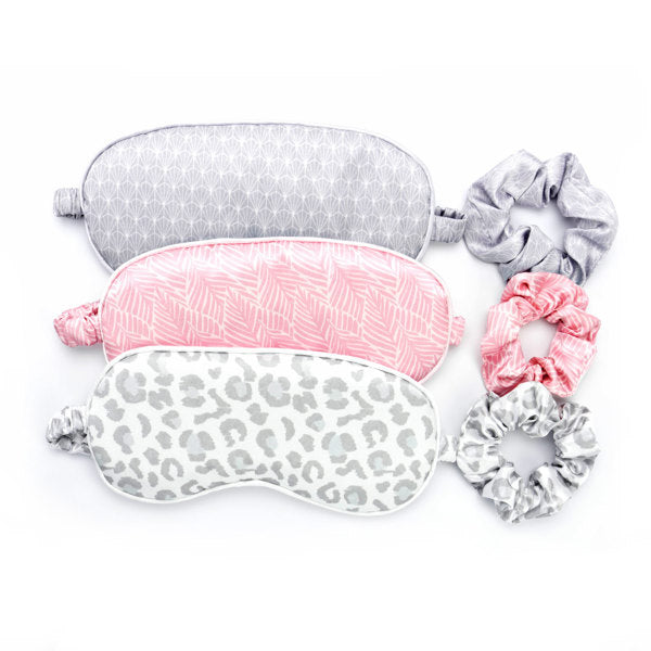 Satin Eye Mask & Scrunchie Set