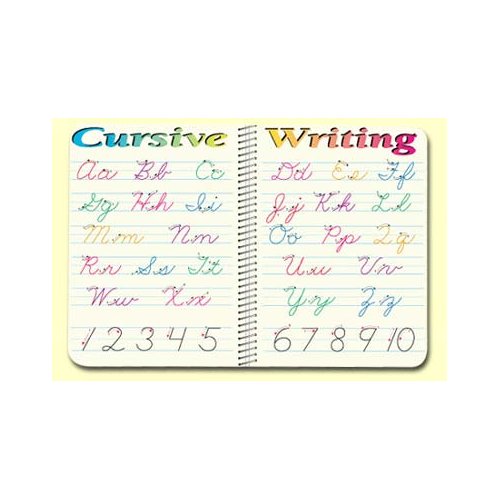Cursive Writing Placemat