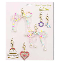 Rainbow Bow Shoe Charms
