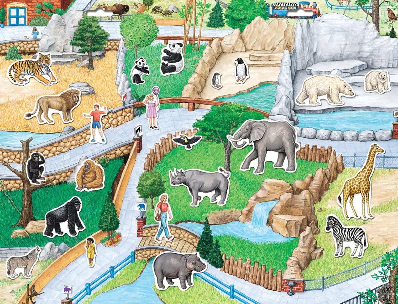 Magnetic Playsets Zoo-2