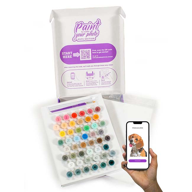 Paint Your Photo Pets Edition