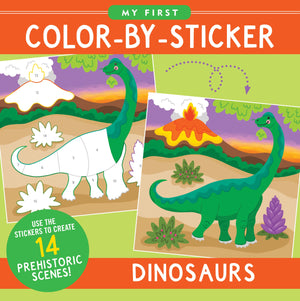 My First Color By Sticker Dinosaurs