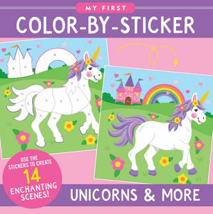 My First Color By Sticker Unicorns