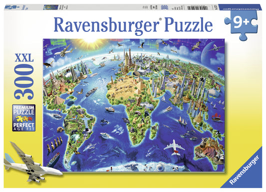 World Landmark Map 300p-1