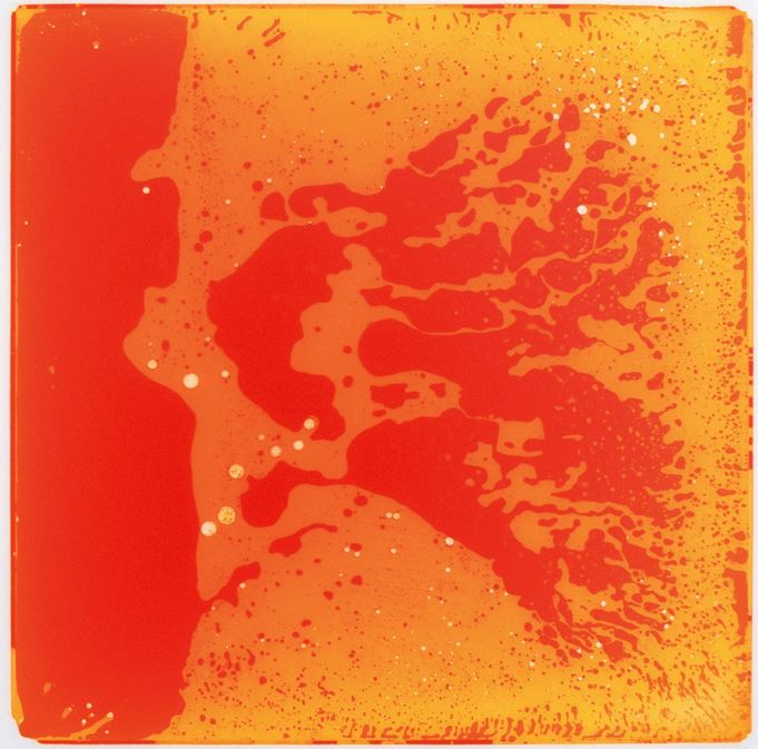 Surfloor Orange Tile Mat-1