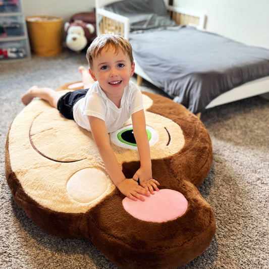 Monkey Fluff Floor Cushio