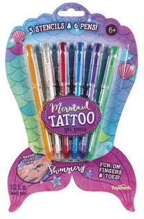 Mermaid Tattoo Gel Pens-2