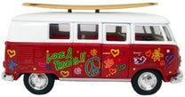 VW Classic Bus with Surfboard-1