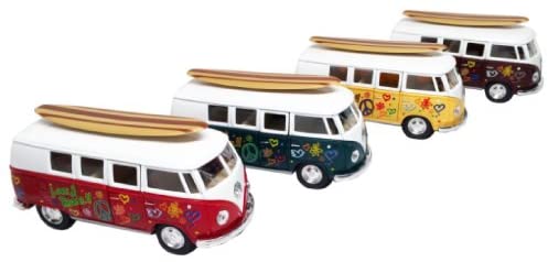 VW Classic Bus with Surfboard-2