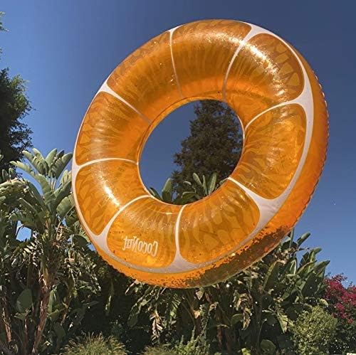 Tangerine Glitter Float-1