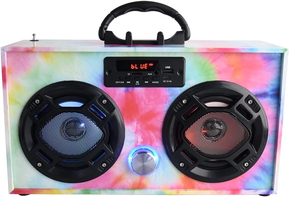 Bluetooth Tye Dye Boombox-2