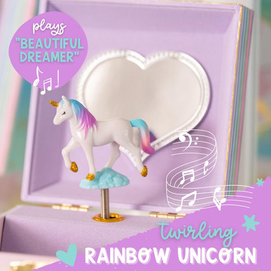 Unicorn Jewelry Box Small